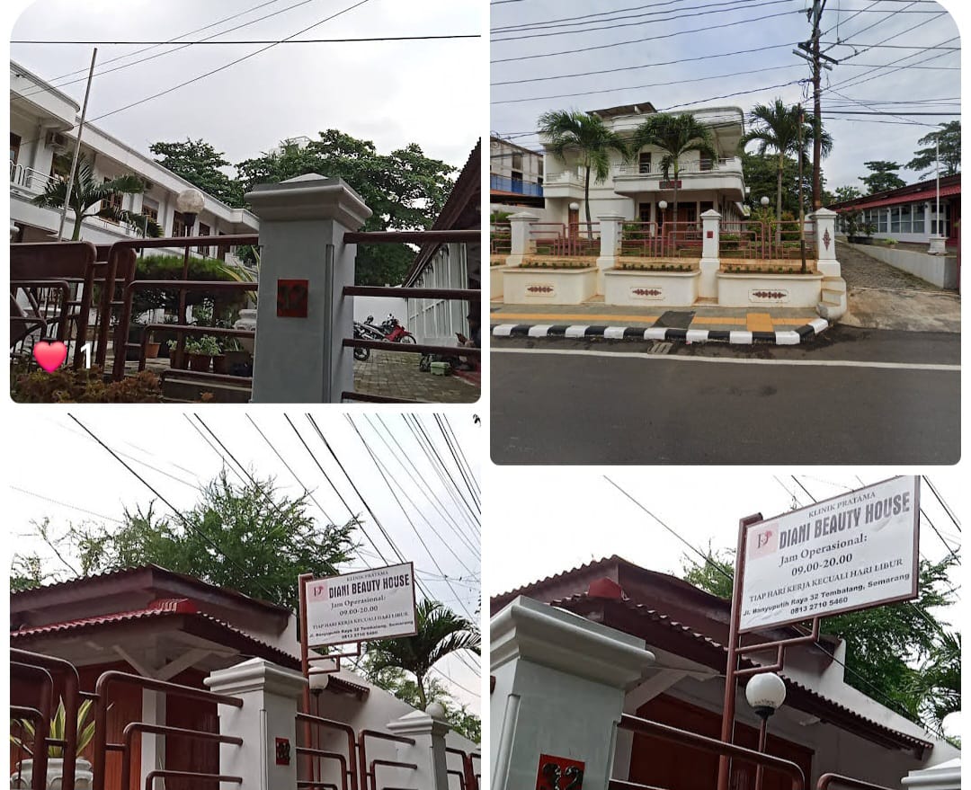Tampak area lokasi klinik